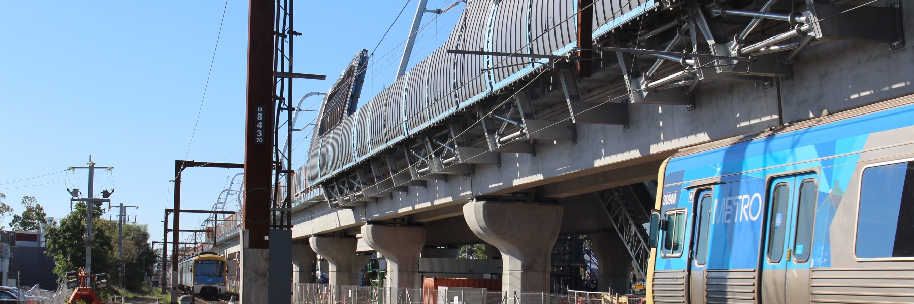 Noble Park skyrail nears completion and measuring traffic benefits