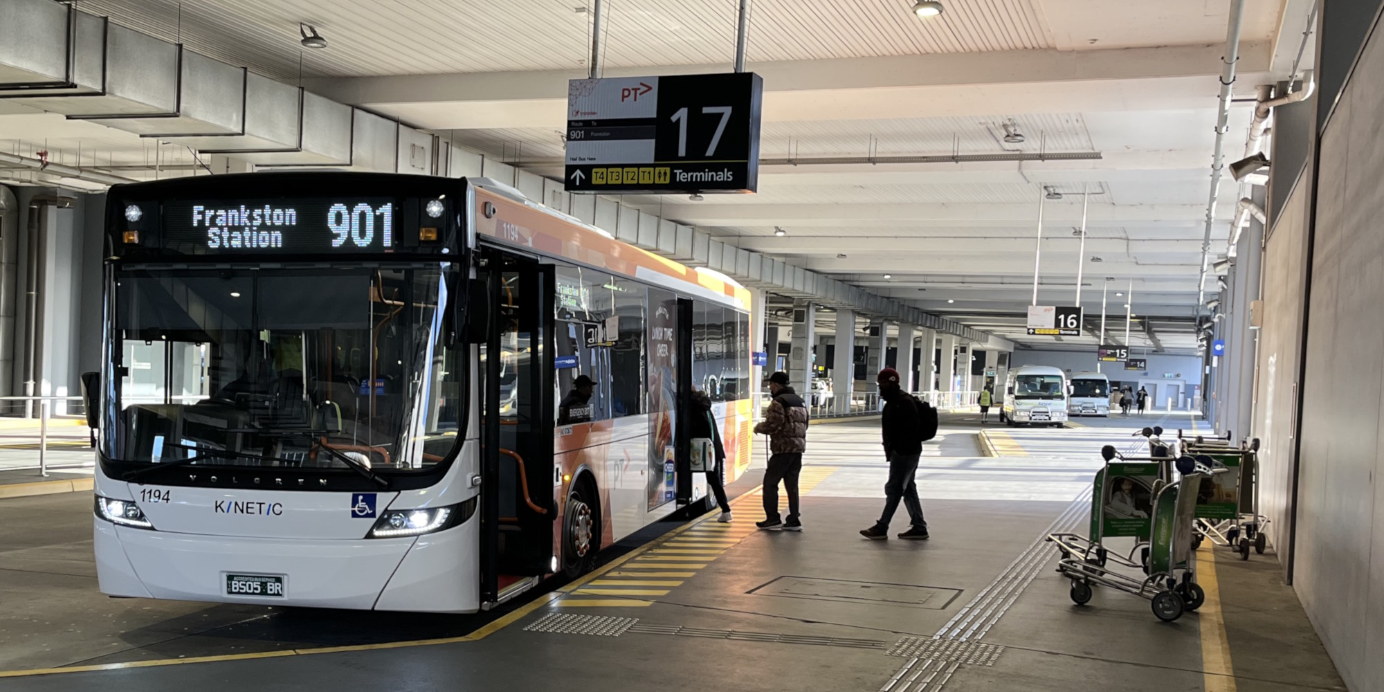 How to find the PTV buses at Melbourne Airport Daniel Bowen