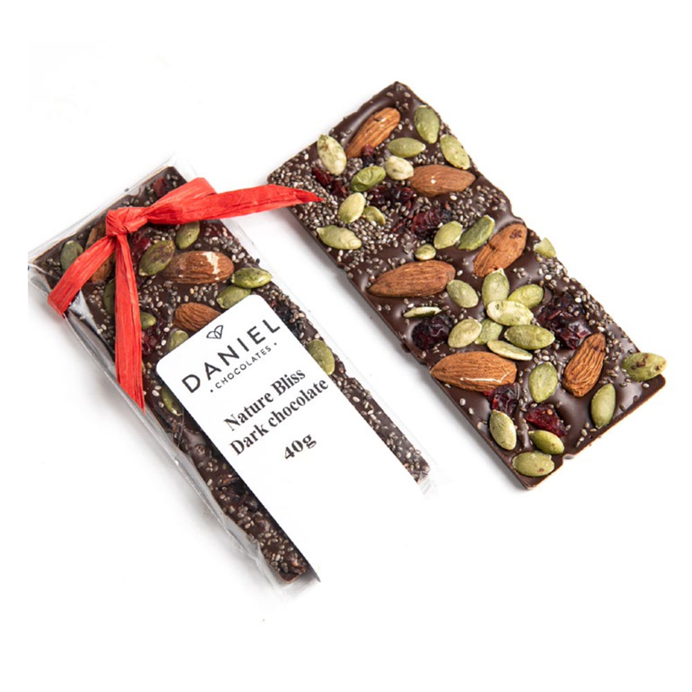 Nature Bliss, 40g Daniel Chocolates