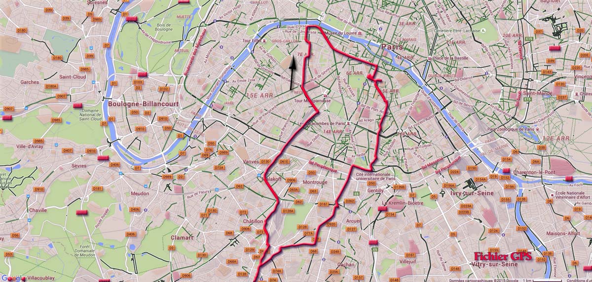 Pain Points De "Carte Vtc Paris" Circuits VTTVTC IDF