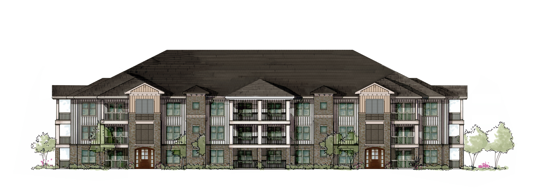 Daniel Cuts Ribbon of New Apartment Community, Haywood Reserve