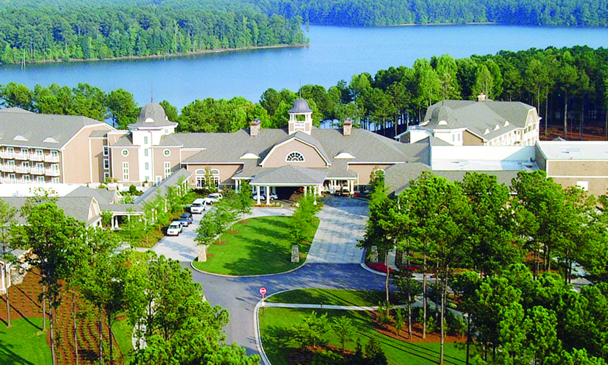 The RitzCarlton Lodge at Reynolds Plantation in Greensboro,