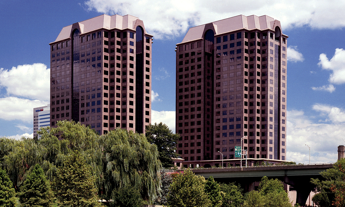 Riverfront Plaza in Richmond, Virginia developed by Daniel