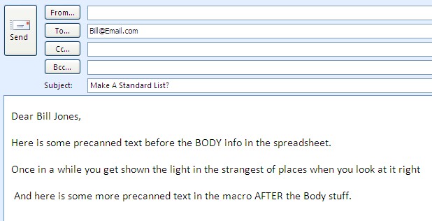 How To Create A Reminder Email For Outlook Email From Excel Daniel B