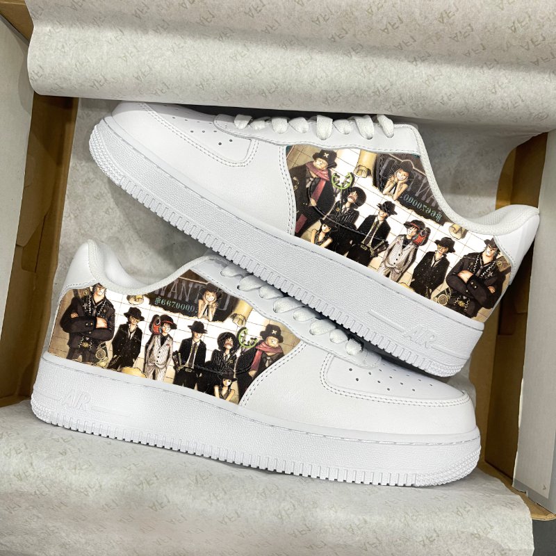 One Piece Air Force 1 Custom, Boa Hancock,One Piece Sanji