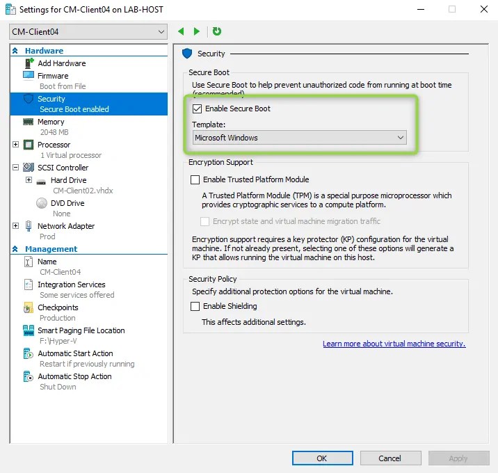 How To Solve the Error Boot failed. EFI SCSI Device in HyperV