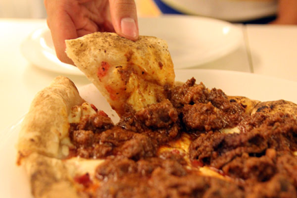 El sueño Rendang Pizza