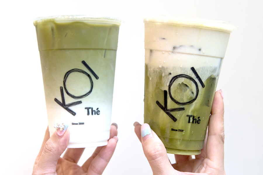 KOI Thé Singapore Popular Matcha Latte and Matcha Macchiato Launched