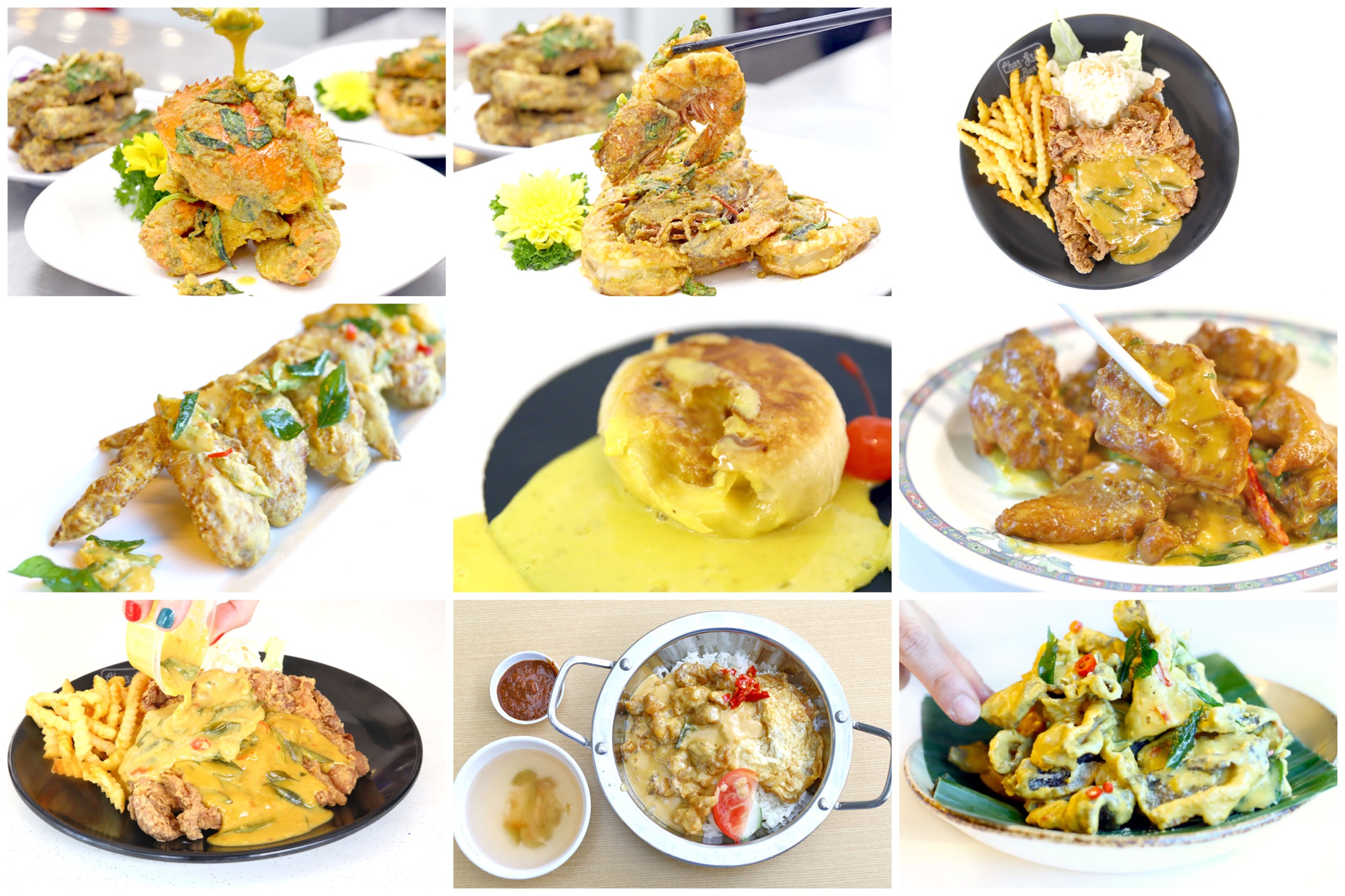 12 Salted Egg “National Dishes” In Singapore Crabs, Prata, Carrot