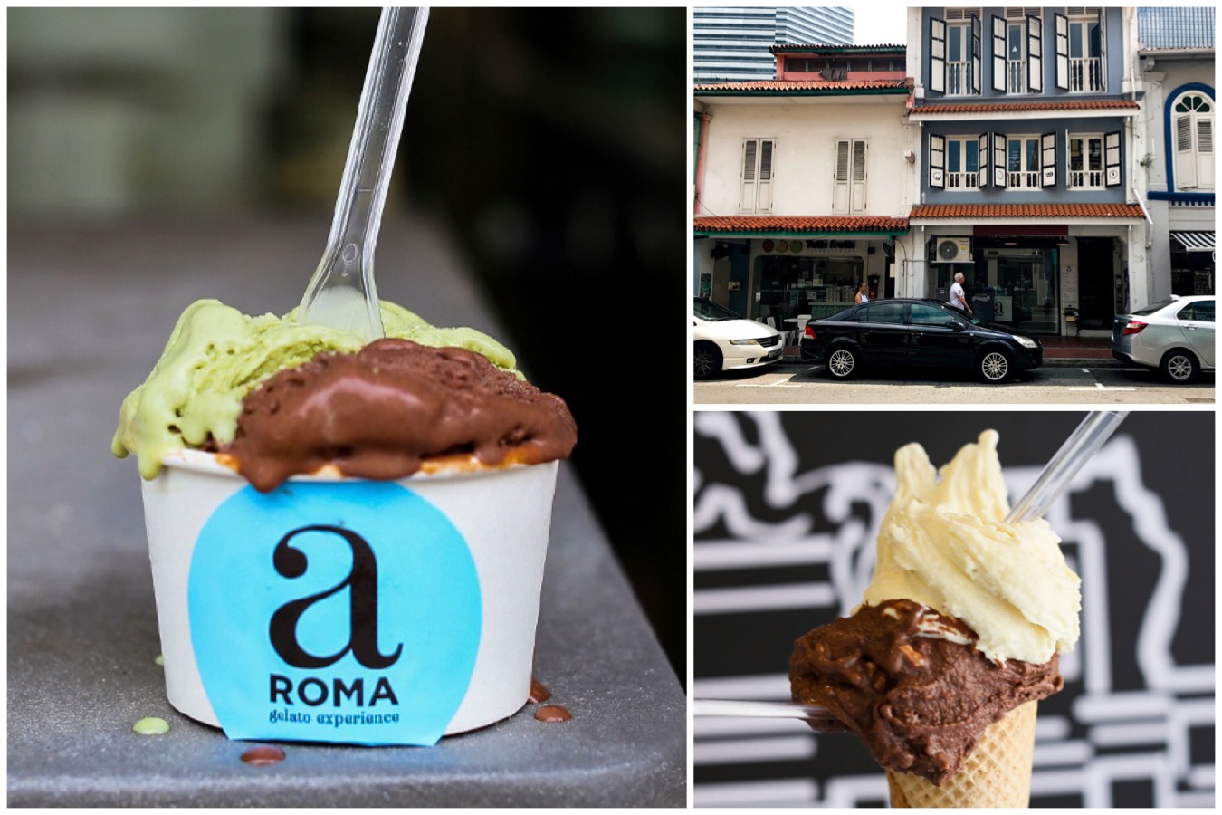 aROMA Gelato Experience Smooth, Sticky Italian Gelato At Arab Street