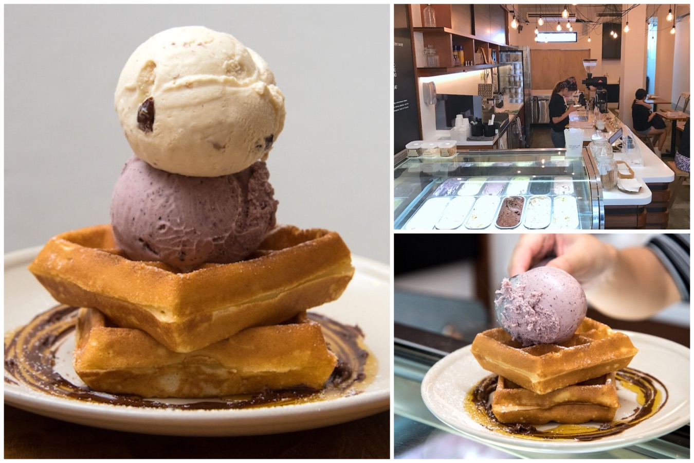 Creamier Popular Ice Cream And Waffles Cafe Opens At Tiong Bahru, At