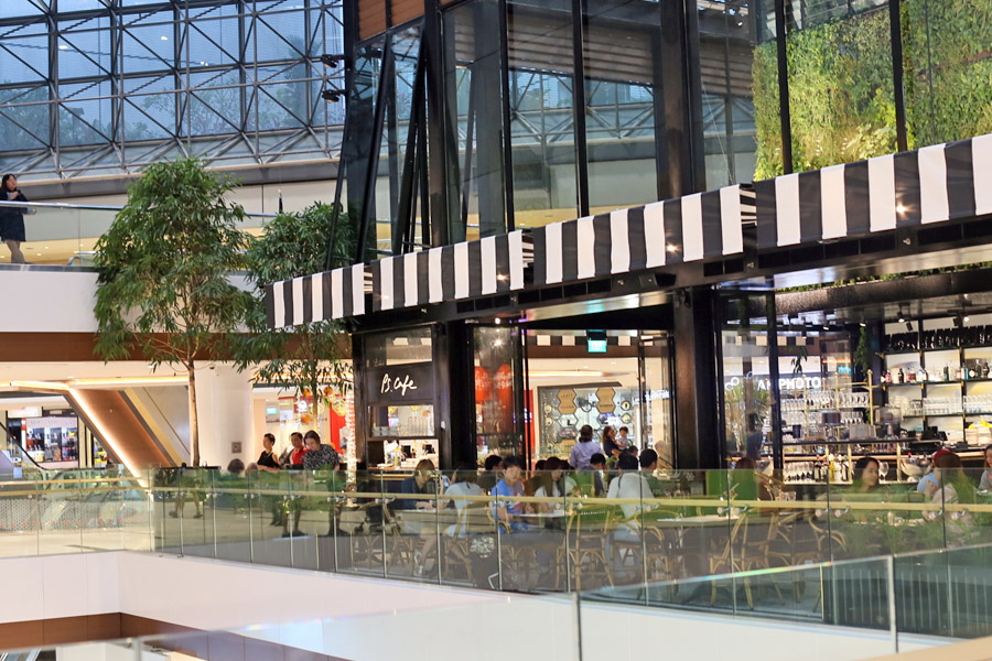 PS.Cafe Stunning Outlet At Raffles City, Styled Like A Glasshouse In