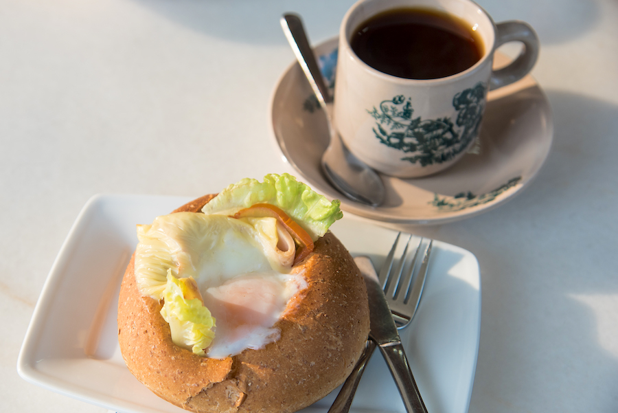 Olive Baker NotSoTraditional Local Breakfast with Homemade Bread In