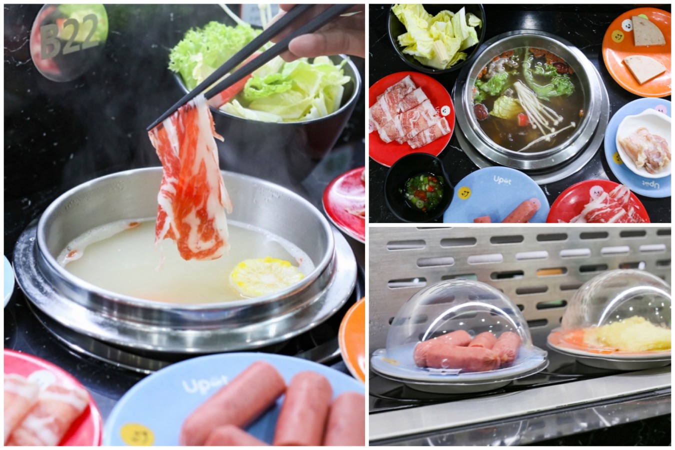 UPOT Conveyor Belt Hotpot Restaurant At SingPost Centre, Paya Lebar