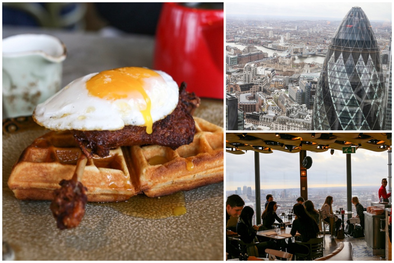 Duck & Waffle, London Highest 24/7 Restaurant In London, For All Day