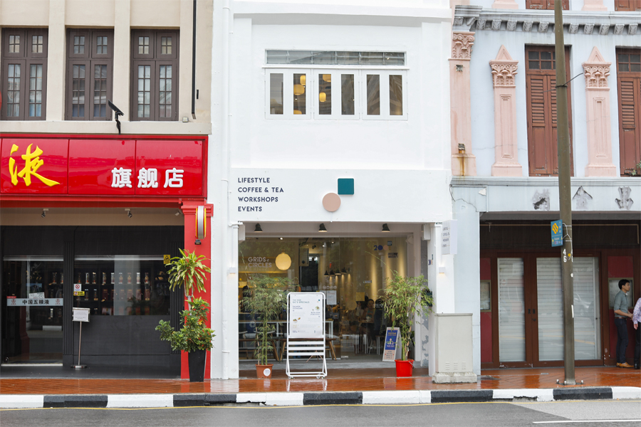 Grid and Circles 3 Storey Lifestyle Cafe And Space, At South