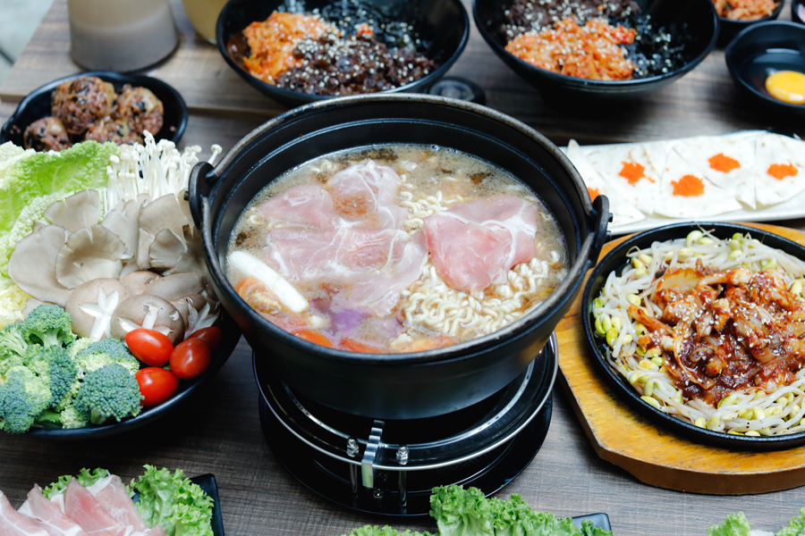 Masizzim Korean ShabuShabu, Bulgogi Rice Balls And Crab Egg Roll, At