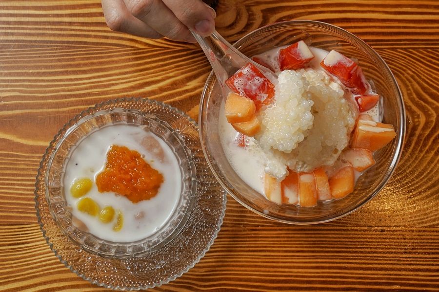 Chow Zan Dessert NEW Local Dessert Cafe With White Chendol, Orh Nee