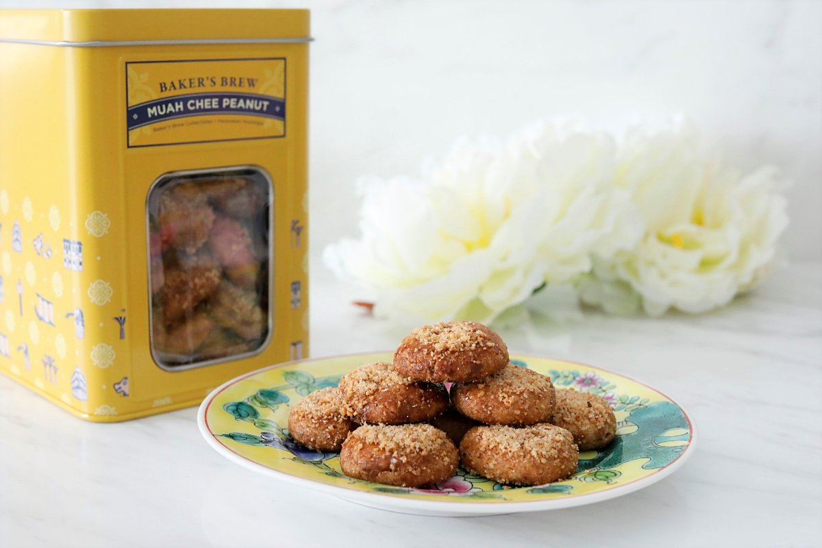 Baker’s Brew CNY Cookies 2021 Ondeh Ondeh, Pineapple Bak Kwa, And