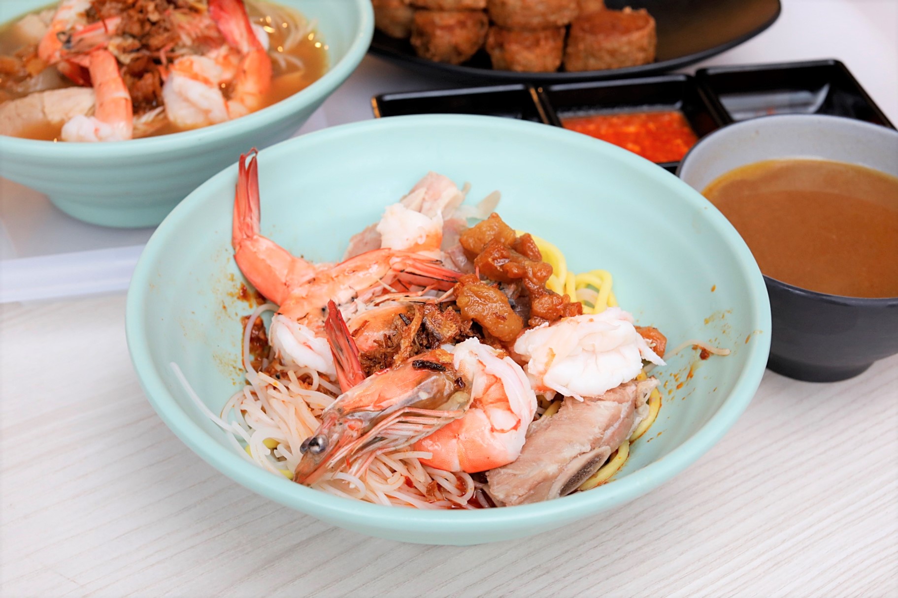 Zion Road Big Prawn Noodle Famous Bib Gourmand Hae Mee Stall At Zion