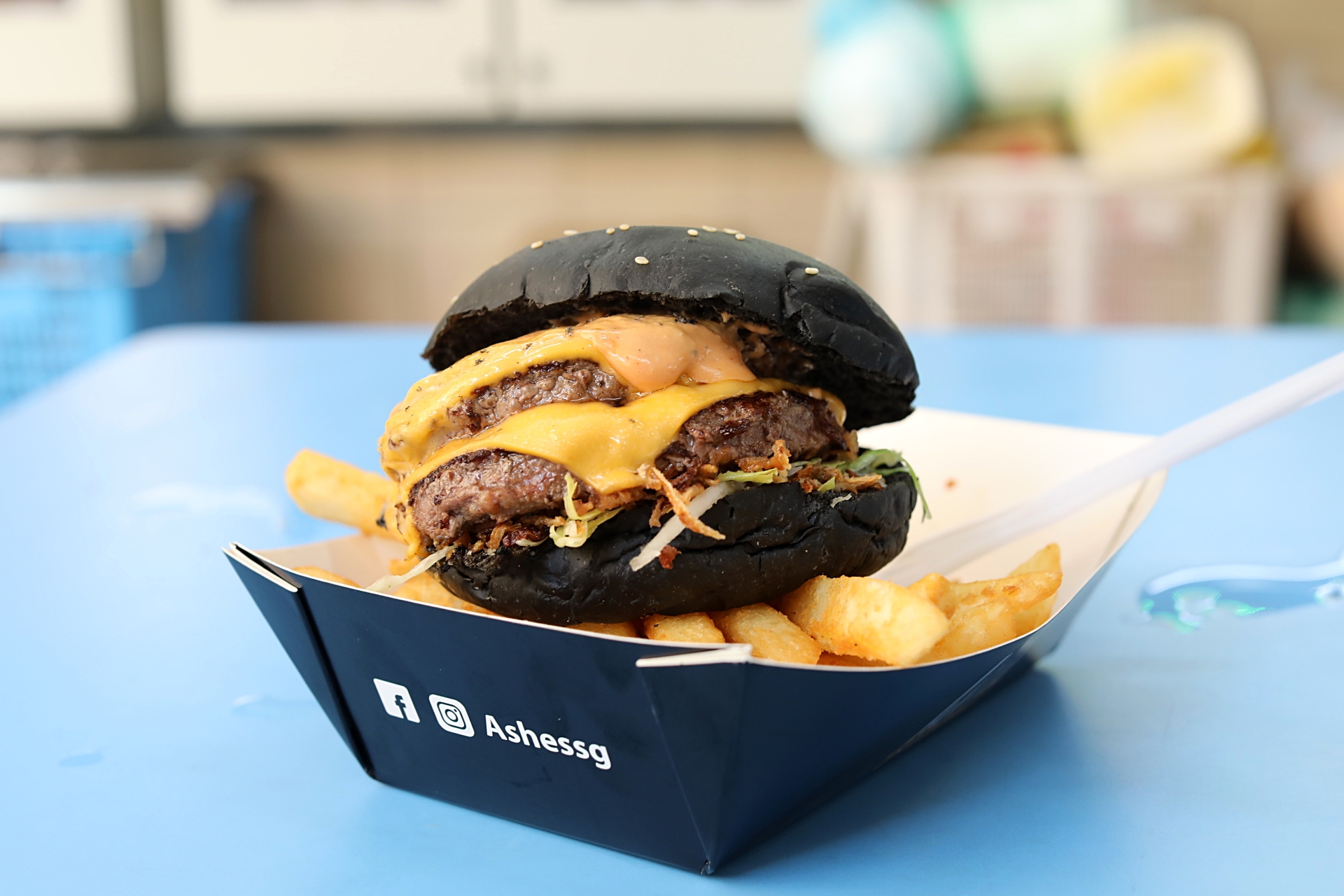 Ashes Burnnit Charcoal Burger Buns With Juicy Patties From 5.90 At