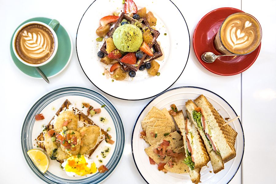 Fuel X Brunch Cafe At Potong Pasir With Crispy Fish Eggs Ben, Red