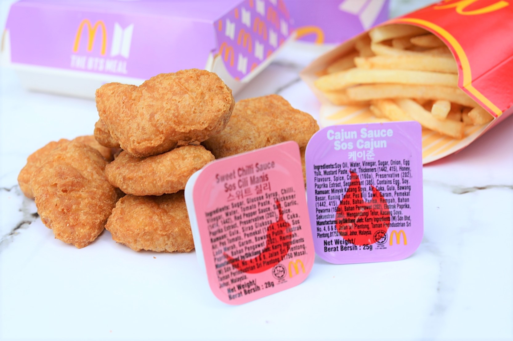 The McDonald’s BTS Meal With Nuggets & 2 Special Sauces. I Preferred