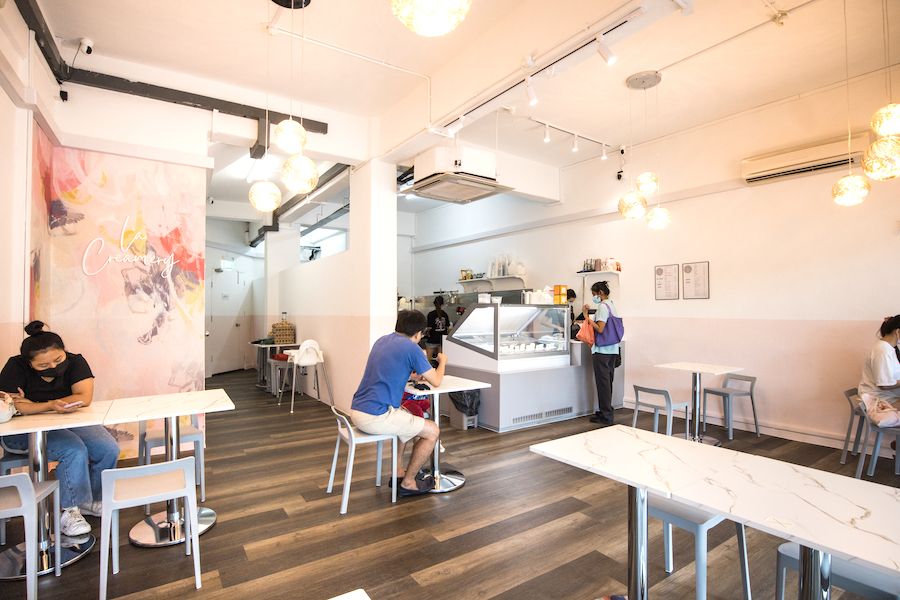 La Creamery Ice Cream Cafe With PuErh Waffles and Botanical Flavours