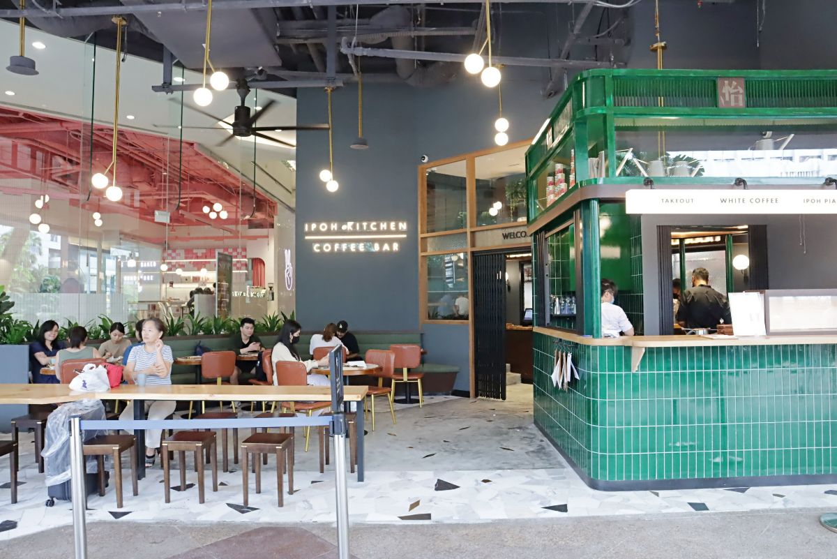 Small Tables Modern IpohStyle Cafe At Orchard Road With Ipoh Curry