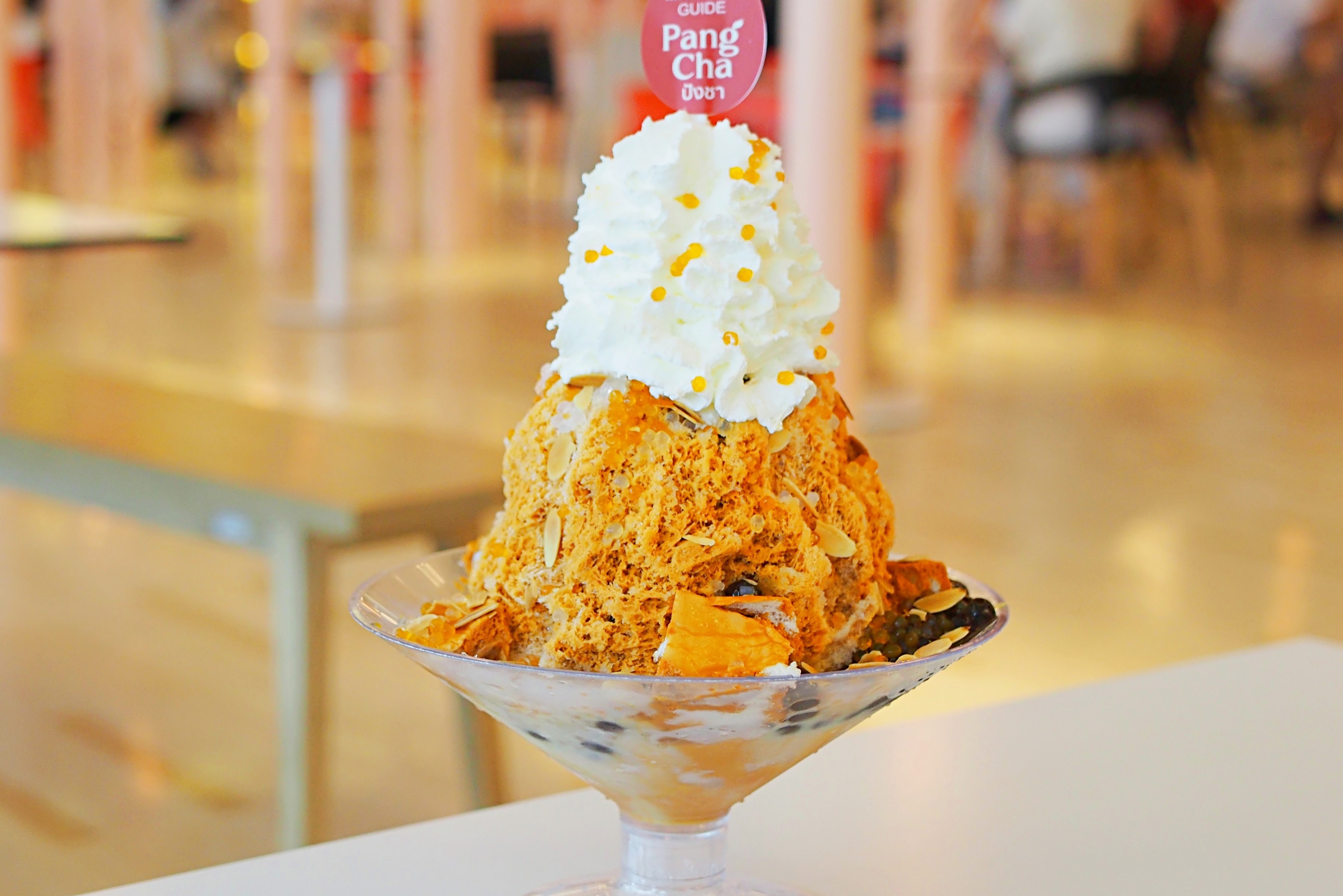Pang Cha Cafe, BANGKOK Popular MustHave Thai Tea Shaved Ice Dessert