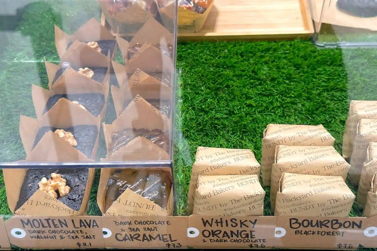 The Backyard Bakers Popular BrownieSpecialty Cafe At Jewel Changi