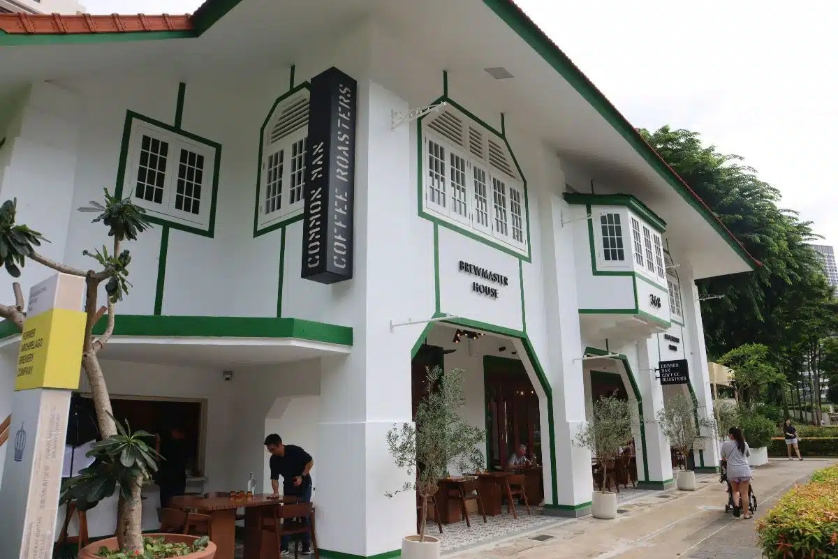 Common Man Coffee Roasters Heritage Building Cafe At Alexandra With