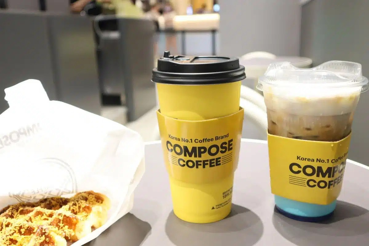 Compose Coffee Singapore Popular Korean Coffee Chain At Suntec City