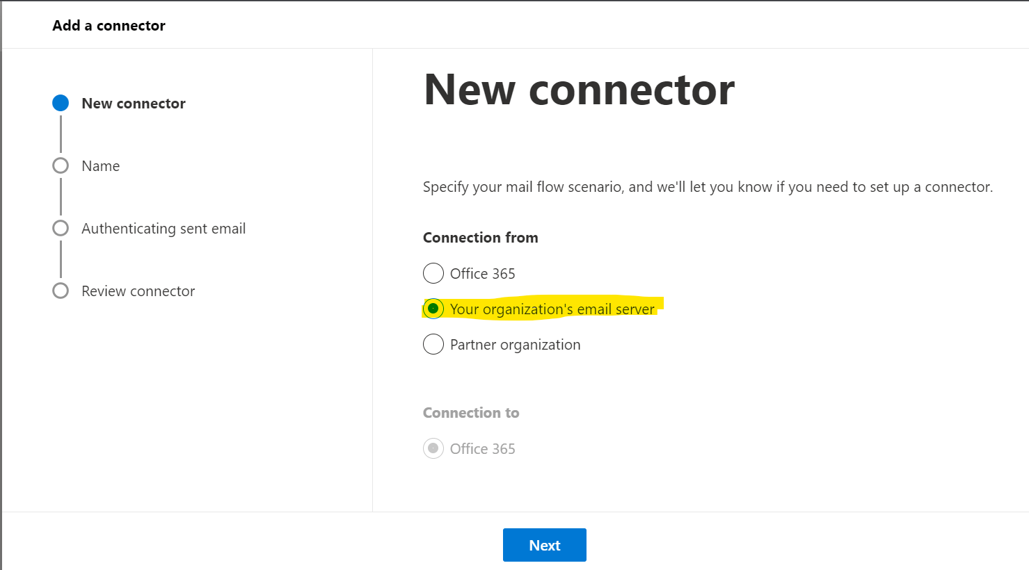 Exchange Online Connector erstellen Daniel Gutermuth