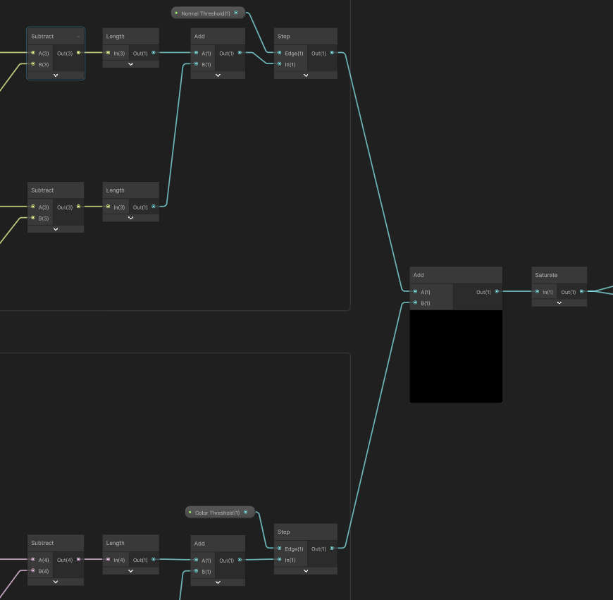Outline Post Process in Unity Shader Graph (URP)