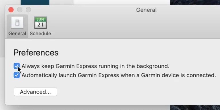 Garmin Express Disable Auto Start Up Easy to Change