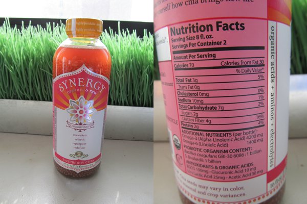 Synergy Kombucha Nutrition Label 1stadenium