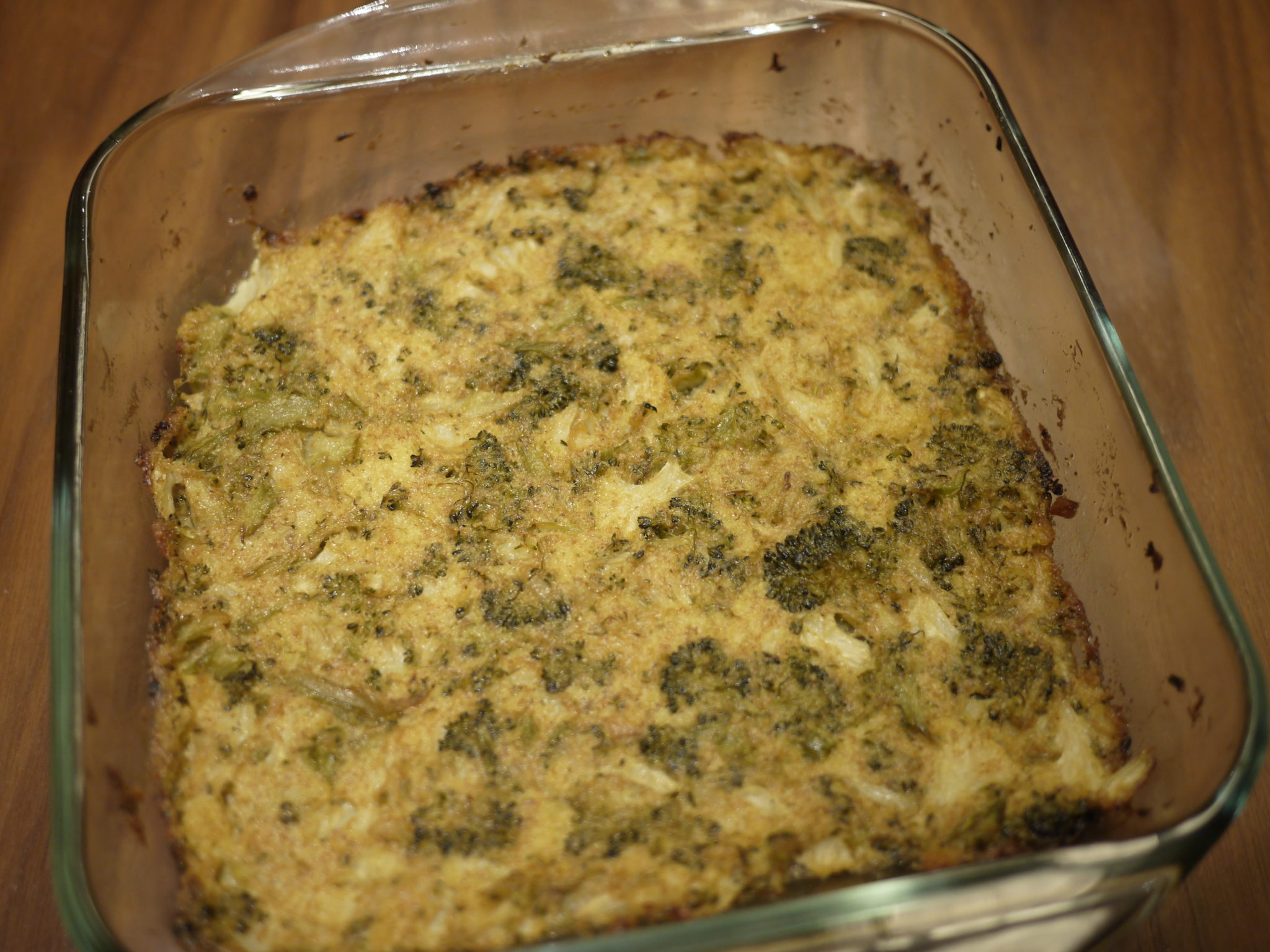 BEST DairyFree Broccoli Cauliflower Casserole