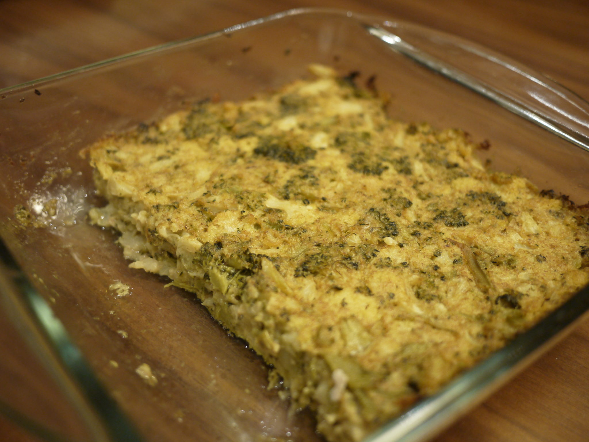 BEST DairyFree Broccoli Cauliflower Casserole