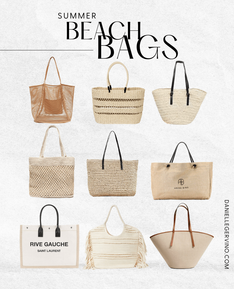 Chic Beach Bags for Summer 2021 Danielle Gervino