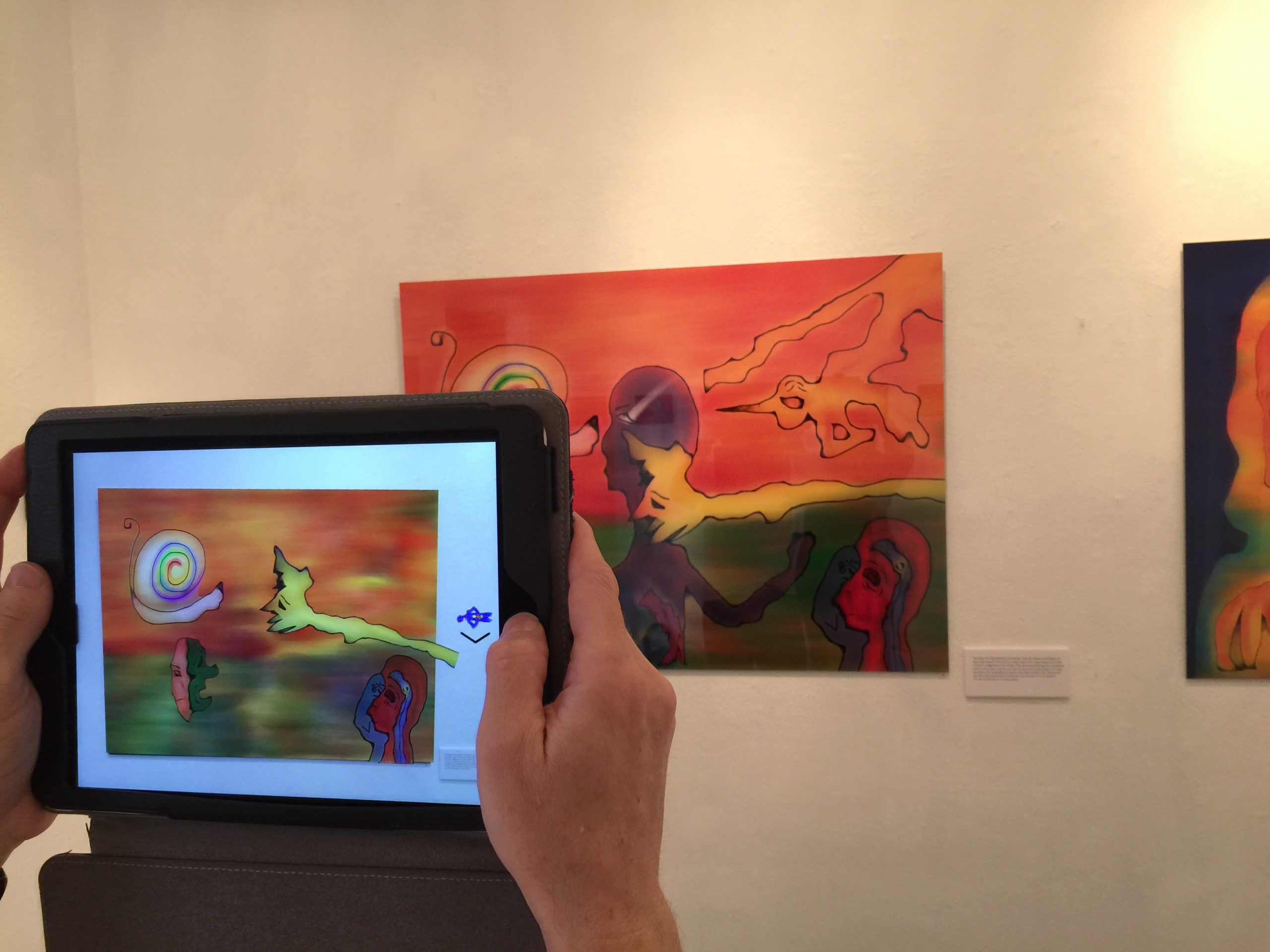 “Permission To Enter” Framed Fine Art with Augmented Reality