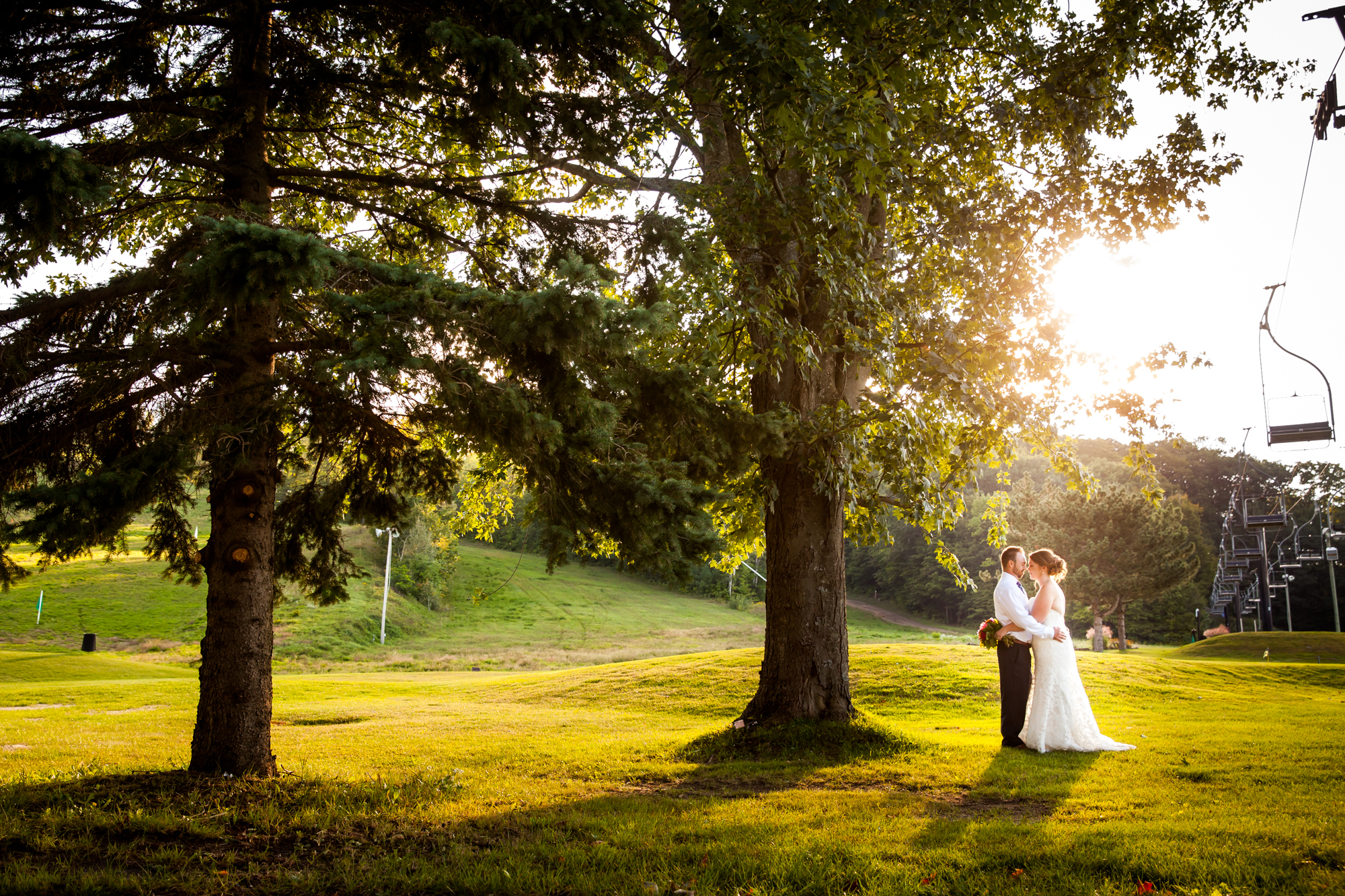 Laura and Kevin September Horseshoe Valley, Ontario Danielle