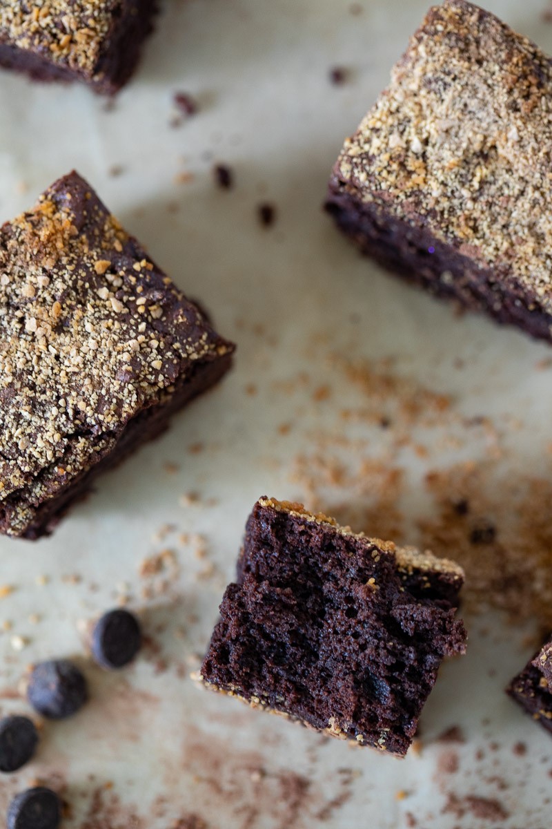 Almond Flour Cinnamon Chocolate Fudge Brownies Danielle Walker