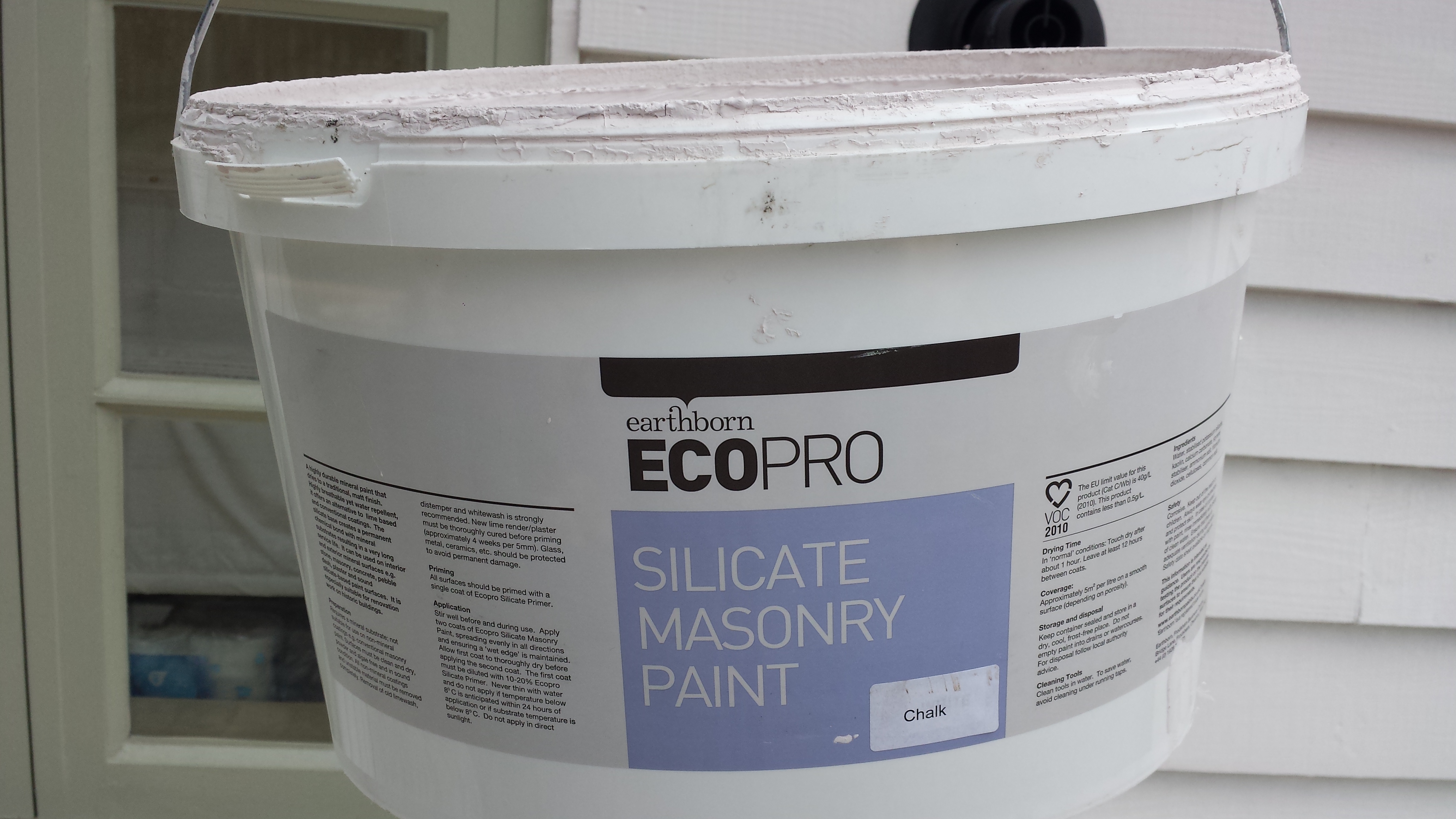 Earthborn Eco Pro Silicate Masonry Paint Painting and Decorating