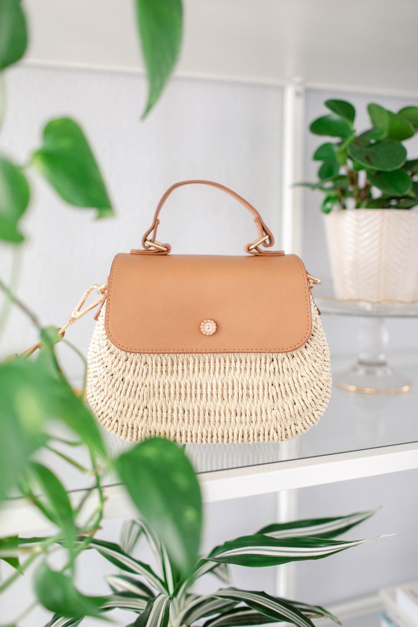 LC LaurenConrad summer straw handbag Kohls laurenconrad kohls 