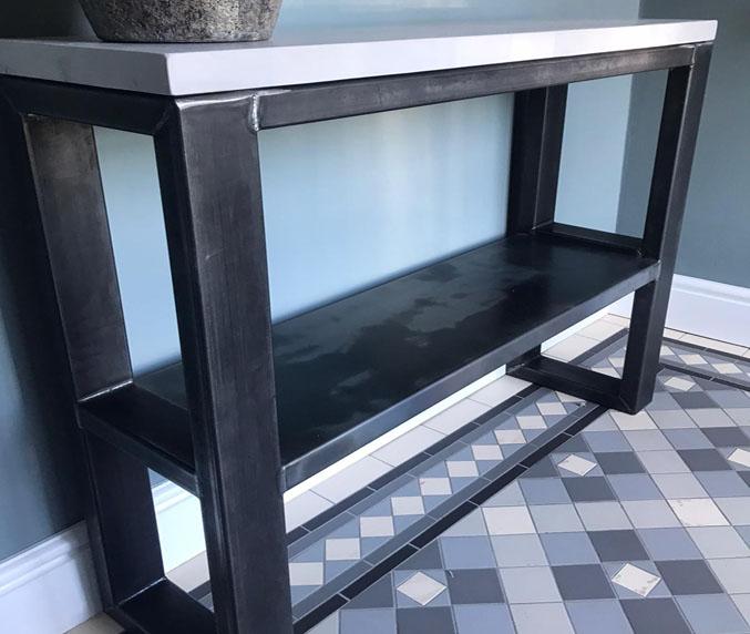 Concrete Console Tables Daniel Polished Concrete Tables