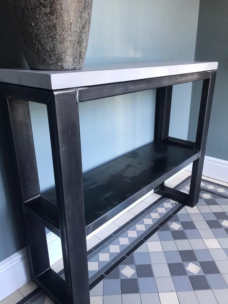 Concrete Console Tables Daniel Polished Concrete Tables