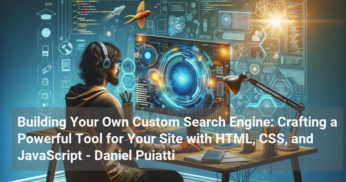 Building Your Own Custom Search Engine Crafting a Powerful Tool for