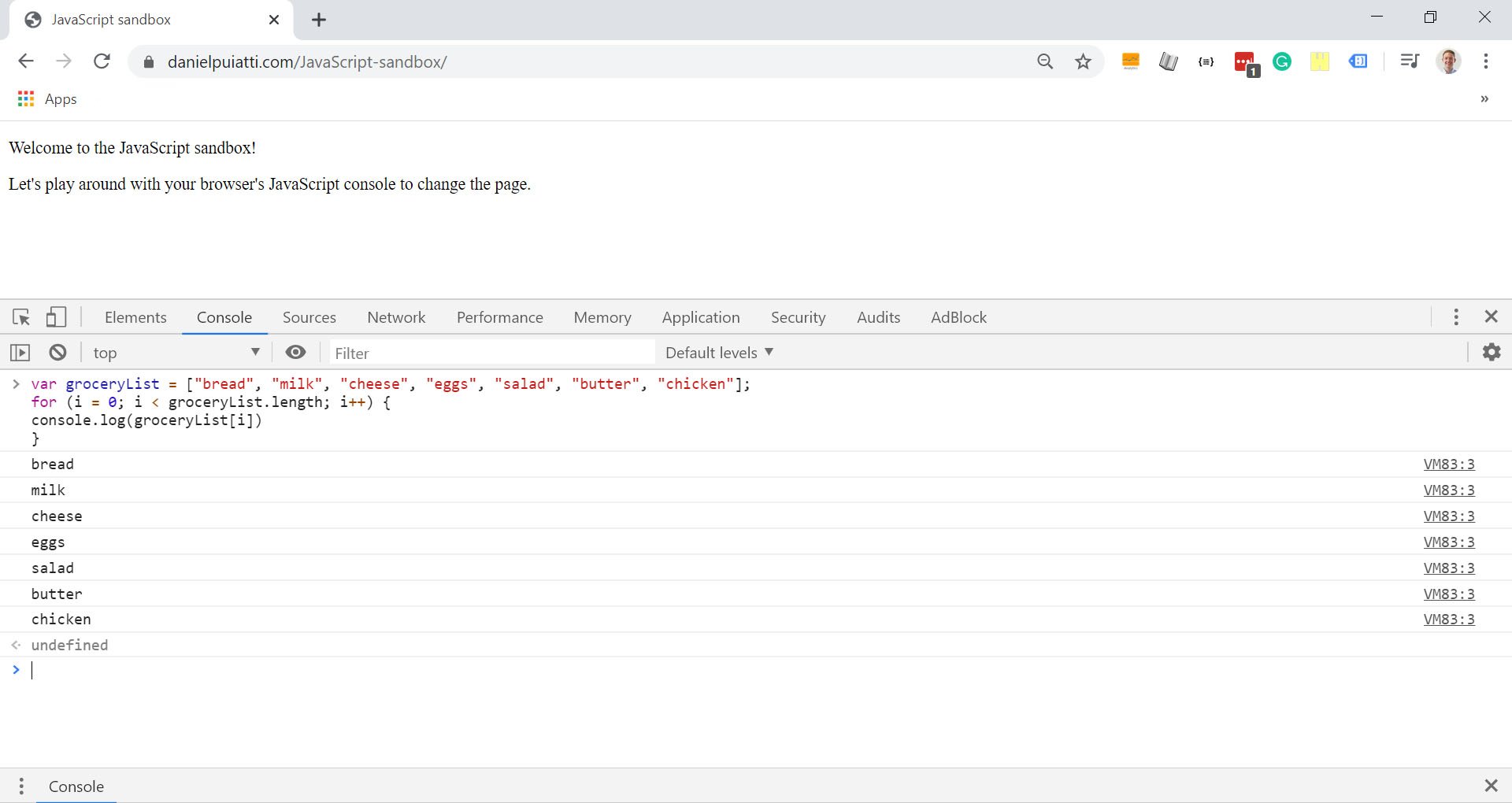 Beginner’s guide to JavaScript loops Daniel Puiatti