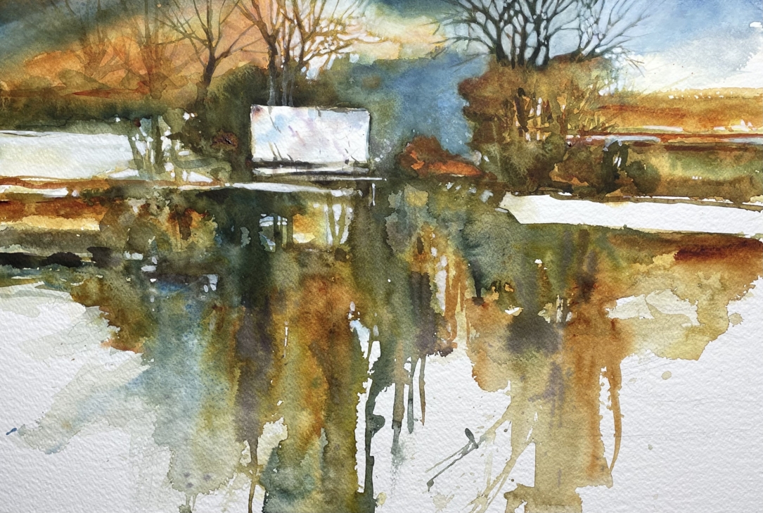 Demo with Rick Anderson from the USA DANIEL SMITH Artists’ Materials